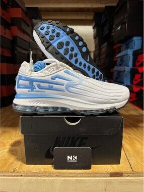 Supreme x Nike Air Max 2001 Air Ecstasy 'White University Blue' NEW MENS SZ 10.5